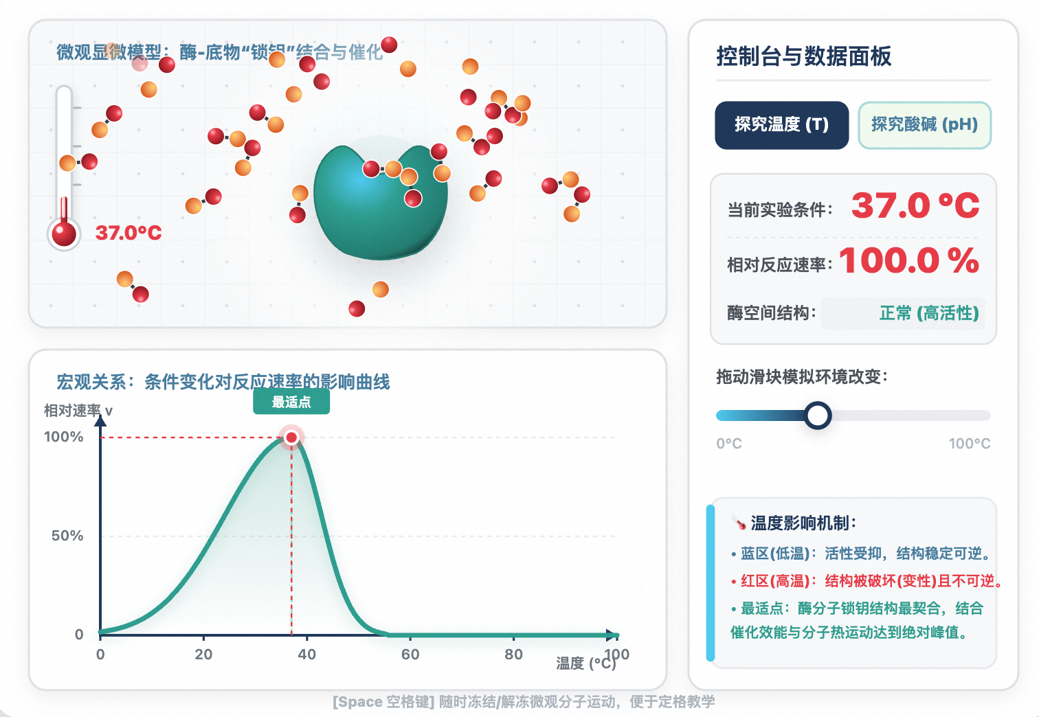 探究温度/pH对酶促反应速率的影响
