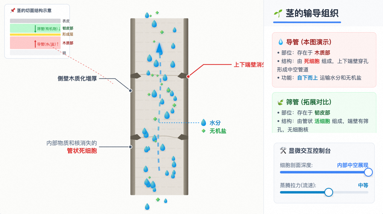 导管微观结构