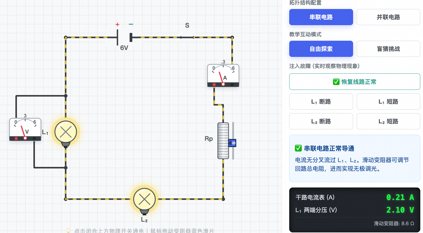 初中电路故障分析(多情况分析)