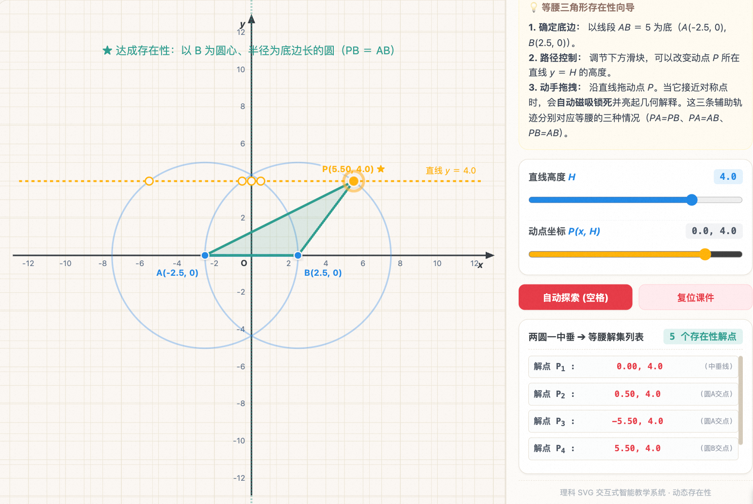 动态几何存在性问题