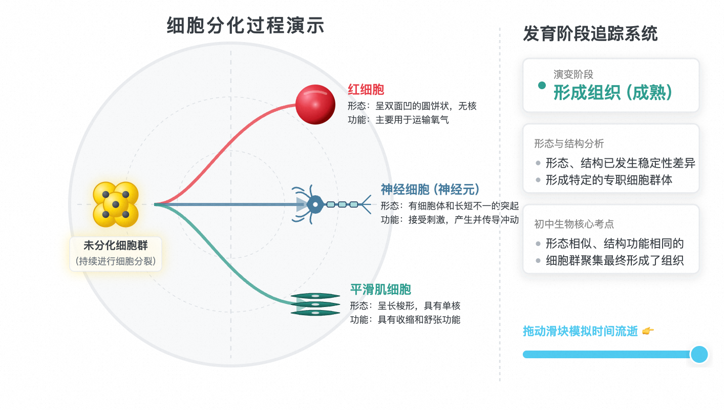 细胞分化过程