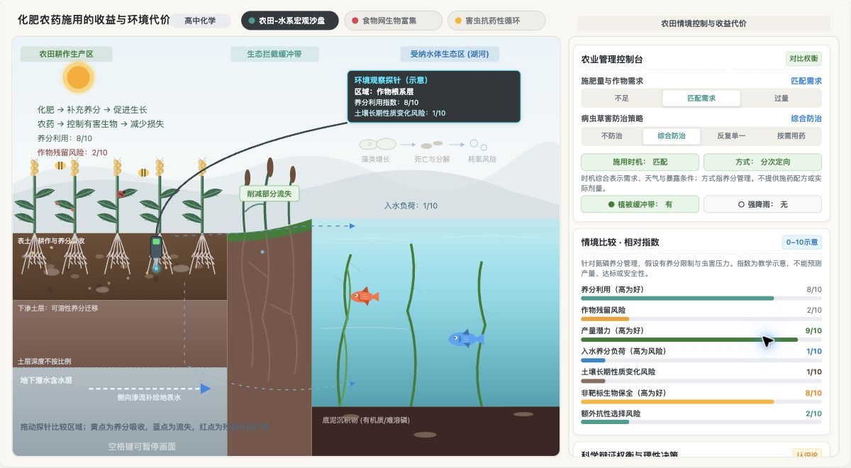 化肥农药施用的收益与环境代价