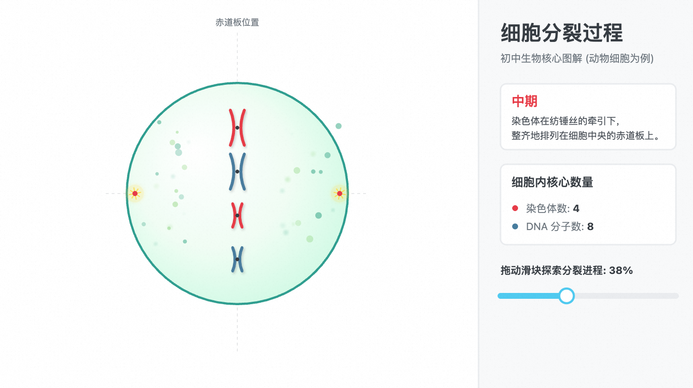 细胞分裂过程