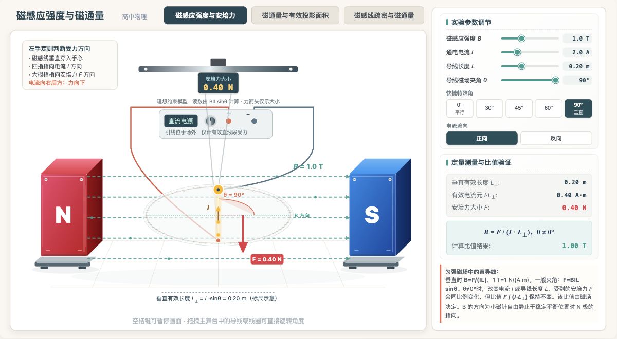 磁感应强度与磁通量