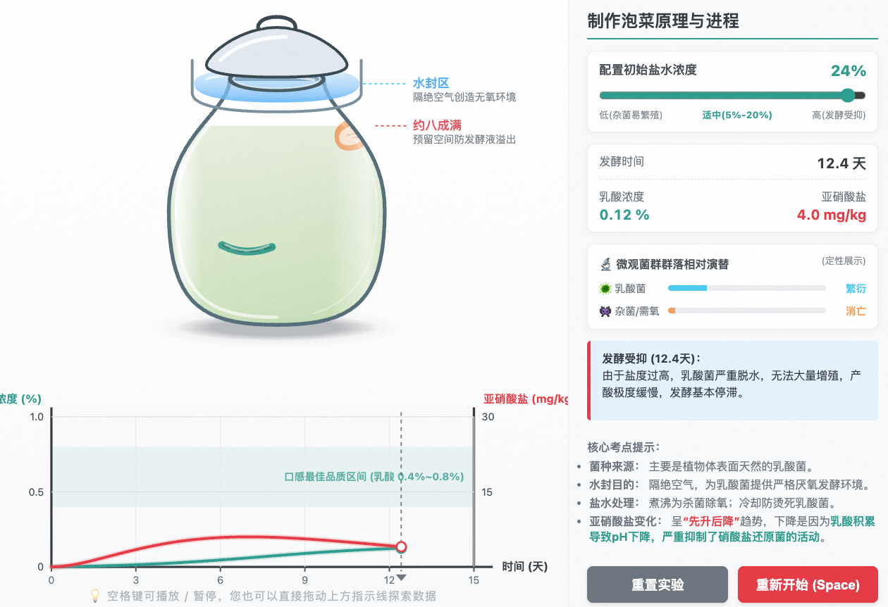 制作传统发酵食品:泡菜