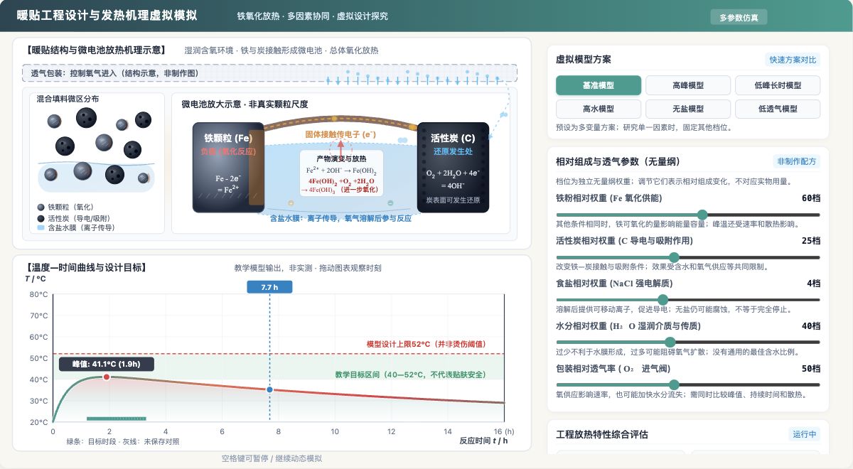 暖贴的设计与制作